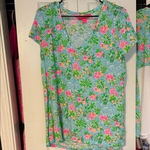 Disney Lilly Pulitzer tshirt